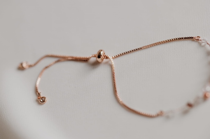 bransoletka ślubna różowe złoto rose gold