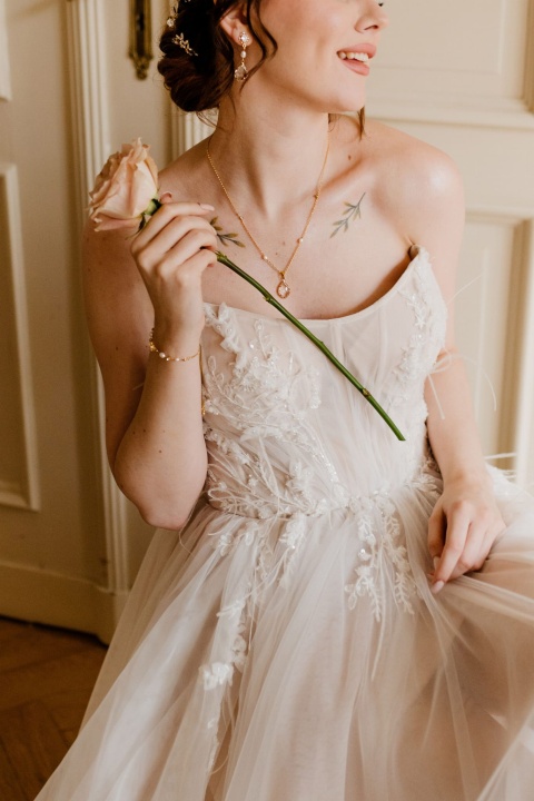 Elegancka biżuteria ślubna