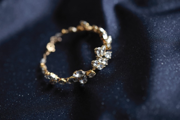 bransoletka ślubna z cyrkoniami