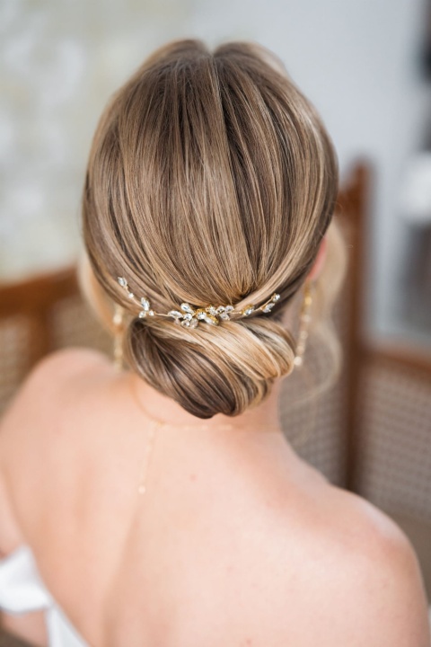 wsuwka do włosów z cyrkoniami