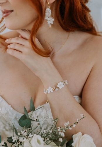 bransoletka ślubna glam