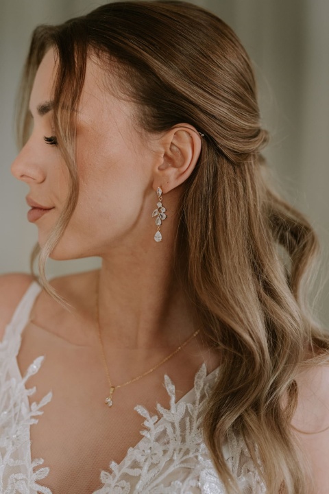 klipsy z kryształkami