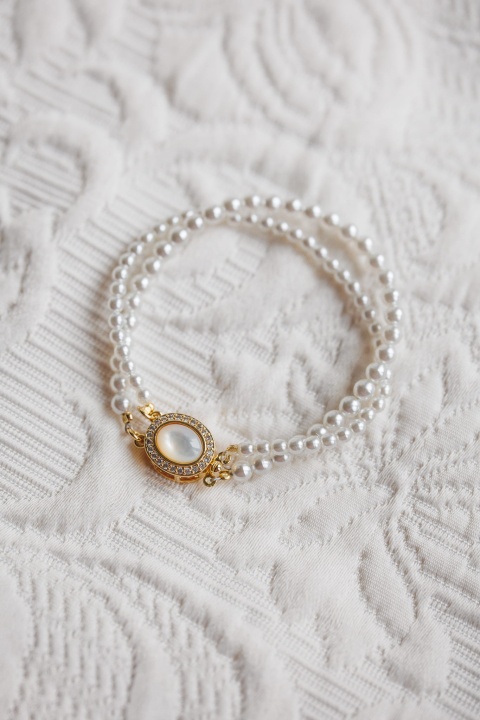 bransoletka z pereł