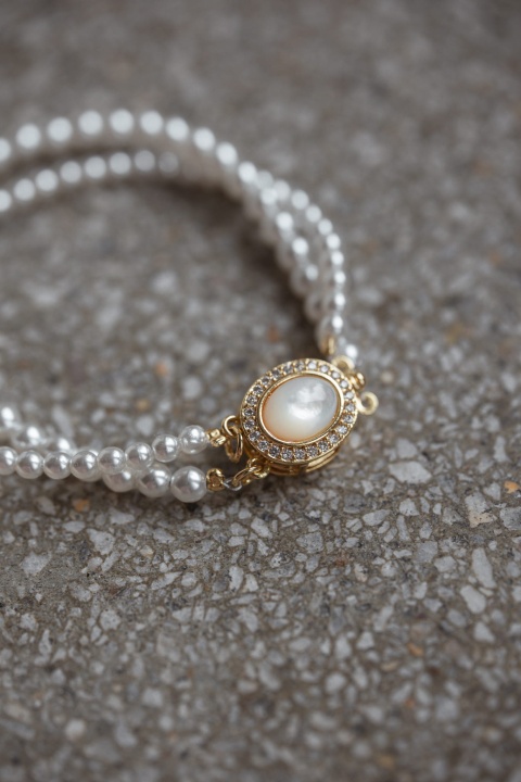 bransoletka z pereł